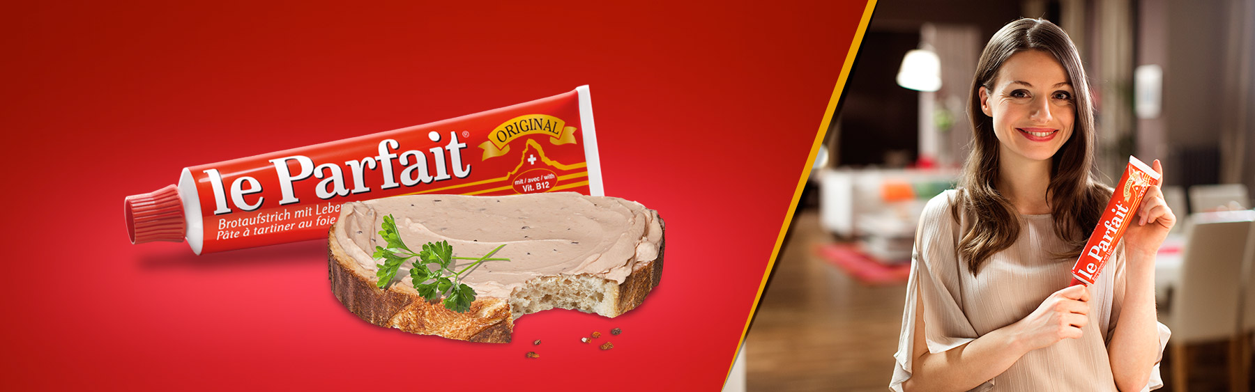 Nestlé Le Parfait spot TV bannière