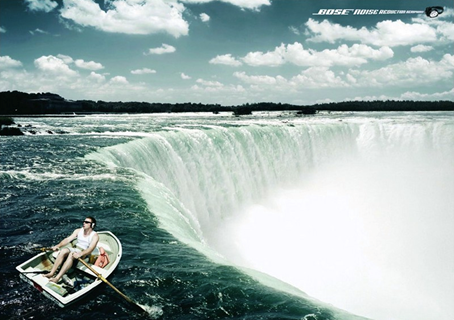 publicité humour noir bose