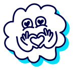 icone nuage coeur
