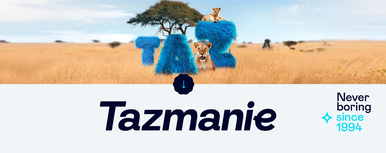 banniere taz communication devient tazmanie